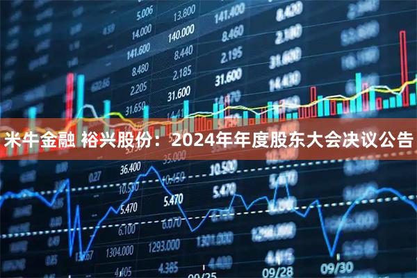 米牛金融 裕兴股份：2024年年度股东大会决议公告